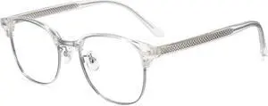 Cyxus Blue Light Blocking Glasses for Women Men Computer Glasses Relieve Eye Fatigue for Computer Screens 8195 (Gold)