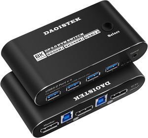 Kvm Switch displayport 1 Monitors 2 Computers 165hz 2 Port kvm Switch displayport 165hz PC Switch 1 Monitor 2 Computers displayport 1440p 120hz 144hz 165hz 240hz