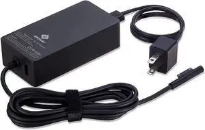 Surface Book 3 & Pro 127W 15V 8A AC Power Adapter - Compatible with Surface Pro X 7 6 5 4 3, Book 3 2 1, Laptop Studio 4 3 2 1, Go with 6ft Power Cord