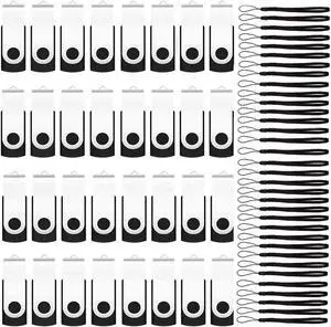 EASTBULL 200 Packs of 128MB (Not 128GB) Flash Drives Bulk Flash Drives Pack 128MB USB2.0 Thumb Drives Bulk with Strings