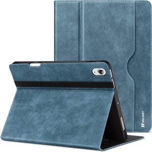 H HOLIMET Case for iPad Air 11 inch (2024) iPad Air 5th/4th Generation 2022 2020 10.9 inch PU Leather Folio Stand with Pencil Holder Cover