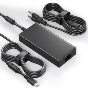 240W USB Tip Charger for MSI GE76 GE66 GP76 GP66 GS77 MS-17K3 A20-240P2A A240A007P S93-0409410-C54 Laptop Power Supply Adapter Cord