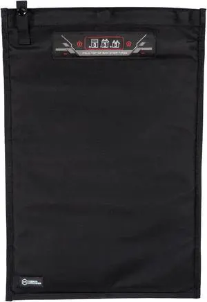 Mission Darkness NeoLok Non-window Faraday Bag for Laptops (+ Secure Magnetic Closure) // Device Shielding for Law Enforcement & Military, Data Security, Anti-Hacking & Anti-Tracking Assurance