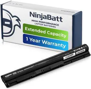 NinjaBatt Battery M5Y1K for Dell Inspiron 14 15 17 5000 3000 Series 5558 5555 5755 5559 3558 3451 3551 5758 5758 5551 5755 5458 WKRJ2 HD4J0 GXVJ3 07G07 6YFVW K185W - High Performance