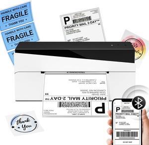 Omezizy Bluetooth Shipping Label Printer 4x6, 249BT Thermal Label Printer for Small Business, 4x6 Thermal Shipping Label Printer, Bluetooth Thermal Printer, Compatible with , Ebay, USPS