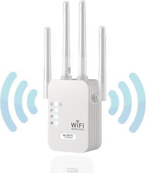 WiFi Extender Fastest WiFi Booster 5G & 2.4G, 1200M WiFi Repeater, Signal Booster Voltage (110-240V), 5GHz Speed, WiFi Range Extender with Ethernet Best WiFi Routers for Home, Offices, Colleges