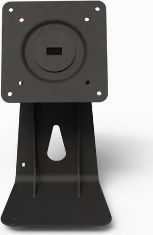 TABcare Metal Desktop Stand Mount 360 Degrees Rotate and 180° Forward and Backward Supports VESA 75x75mm 100x100mm (Black)