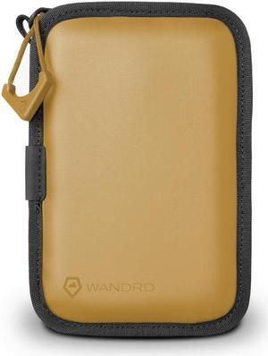 WANDRD Memory Card Case - Durable SD, Micro SD Card Holder for Creators | Camera Accessories & Electronics Organizer for Travel (Dallol Yellow)