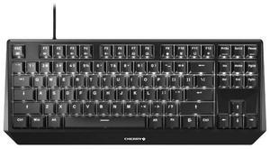 Cherry MX Board 1.0 Keyboard TKL TenKeyLess - Cable Connectivity - USB Interface - 87 Key - Mechanical MX Red Switches - Black