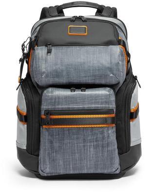 TUMI - Alpha Bravo Nomadic Backpack - Durable Carry On Backpack - 18.8" X 15.0" X 9.0" - Fits up to 15" Laptop - Steel