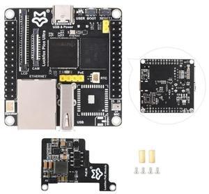 Waveshare Luckfox Pico Ultra RV1106 Linux Micro Development Board, Integrates ARM Cortex-A7/RISC-V MCU/NPU/ISP Processors, with 8GB EMMC, with PoE Module