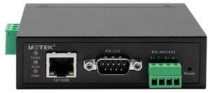 UOTEK RS232 to 100M Ethernet Device Server RS85 RS422 TCPIP 10/100M TCP/IP to 1 Port RS-232/485/422 Serial Device Server UT-6801A(DIN-Rail Mounted)