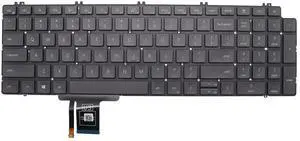 New Replacement Keyboard Compatible with Precision 7750 7760 7550 7560 US with Backlit