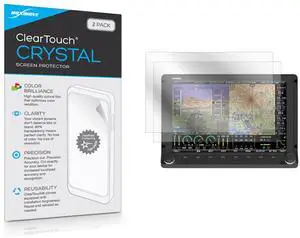BoxWave Screen Protector Compatible with Dynon Skyview HDX (10 in) - ClearTouch Crystal (2-Pack), HD Film Skin - Shields from Scratches for Dynon Skyview HDX (10 in)