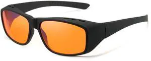 Cyxus Blue Light Glasses Gaming Glasses Amber Orange Computer Eyeglasses Anti Blue Light Blockers Anti Eyestrain 8180