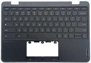 D-KXCPELE Replacement Upper Case Palmrest for Lenovo 100E Chromebook Gen4 Series Laptop Assembly 5M11H62892 (Palmrest+Keyboard)
