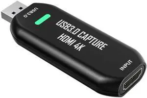 DigitPro Cam Link 4K External Camera Capture Card 2K50/1080p60 for Streaming and Recording via DSLR Camcorder Actioncam for Video Conferencing Live Streaming Gaming on OBS/Zoom