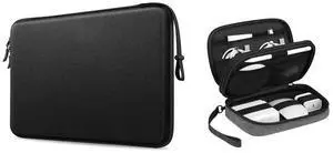 FINPAC 15.6-inch Hard Laptop Sleeve Case & Travel Electronic Bag