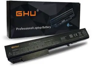 GHU New Laptop Battery 75wh Replacement for HP EliteBook 8530P 8530W 8540P 8540W 8730W 8740W 8530 8730 493976-001 HSTNN-LB60 HSTNN-OB60 HSTNN-XB60 AV08 AV08XL KU533AA 501114-001 5200mAh