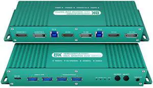 Kvm Switch Displayport and hdmi 144hz hotkey Switching Dual Monitor kvm Switch displayport hdmi 144hz displayport and hdmi kvm Switch 1440p 120hz 144hz