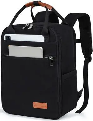 Lossga Mens Womens Carry On Backpack for Airplanes Personal Item Travel Bag Frontier Spirit Airlines Personal Item Bag 18x14x8 Personal Item Backpack With Laptop Compartment Up to 17" for Women Men