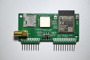 Flipper Zero Multiboard NRF24+ESP32 WiFi Marauder Devboard, Supports NRF Sniffer, Mousejacker, ESP32 WiFi Marauder Learning Research, DIP Switch Module