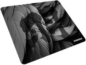 Gaming Mouse Pad and Large Desk Mat, Waterproof Speed Mousepad, Non-Stitched Edges, Transformation Pattern, Durable Mouse Mat for Office and Gaming, FANTECH STRIKEPAD (Black, 19.3L*16.6W inches)
