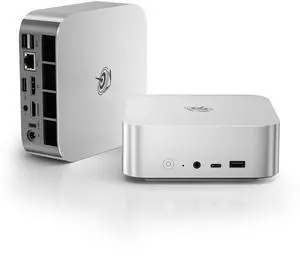 Beelink SER8 Mini PC AMD Ryzen 7 8745HS(8C/16T up to 4.9GHz), 32GB DDR5 RAM 1TB PCIe4.0 SSD, Mini Gaming Computer Support 4K@144Hz Triple Display, WiFi6, BT5.2, HDMI+DP, USB4