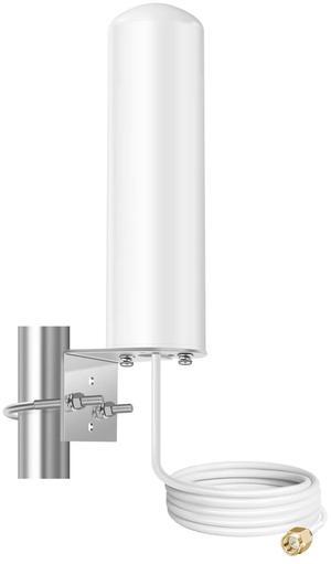 High Gain 10dBi Universal Wide-Band 5G 4G LTE WiFi Outdoor SMA Male Antenna for Mobile Cell Phone Verizon, AT&T, T-Mobile 5G 4G Cellular Modem Router(698-6000MHz), Boosts RV Home Internet, Slinkdsco