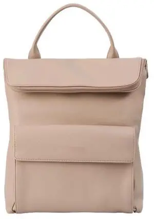 Women Office Laptop Backpack Vegan Leather Work Bag 13 Inch Business Travel Bag Large Capacity Waterproof Daypack