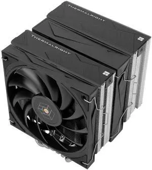 Thermalrlght Royal Knight 120 CPU Cooler, 6 Heat Pipes Heatsink CPU Cooling, Dual 12cm PWM Fans, for Intel LGA115X/1200/2011/1700/1851;AM4/AM5,Desktop Tower Cooling