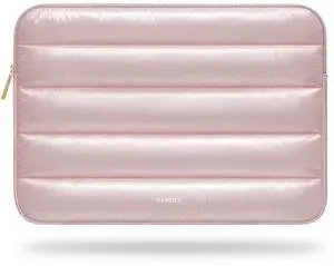 VANDEL - The Original Puffy Laptop Sleeve 13-14 Inch. White Laptop Sleeve for Women. Carrying Case Cover MacBook Pro 14 in, MacBook Air 13 Inch, iPad Pro 12.9, Dell, Asus, HP