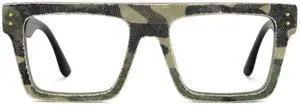 Zeelool Classic Oversized Aviator Blue Light Blocking Glasses for Men TV Phone Computer Gaming Glasses Killian ZJGA358799-01 Green