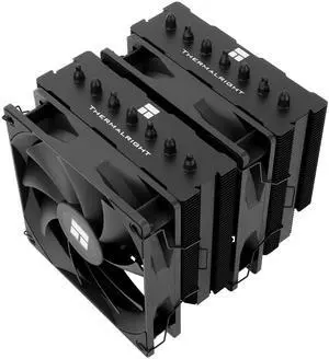 Thermalright Phantom Spirit 120 SE Black CPU Cooler,Dual TL-C12B V2 PWM Fans and Double Towers, 7 Heat Pipes Heatsink Cooler,for AM4/AM5&Intel LGA1851/1700/115X/1200, Computer CPU Cooling,Black