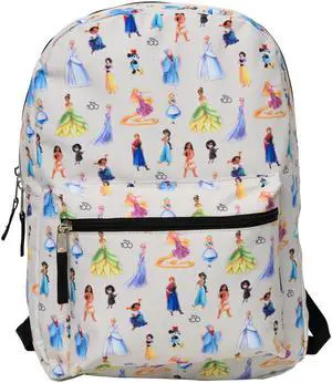 Disney 16" Laptop Backpack Cargo Pocket D100 Princess Minnie Mouse AOP