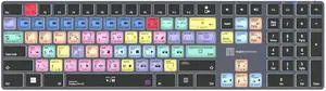 Logickeyboard Wireless Backlit 'Titan' Designed for use with Adobe Premiere Pro on Windows  p/n LKB-PPROCC-TPC-US