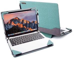 Berfea Protective Cover Case Compatible with HP EliteBook 630 G10/ G9 13.3 inch Laptop Notebook Sleeve PU Leather Hard Case Shell