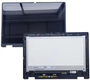 D-KXCPELE Screen Replacement for Acer Chromebook 11 R756T (Touch) LCD Module Display Touch Screen Digitizer Assembly w/Bezel and G-Sensor Board 30Pin 6M.KEDN7.001