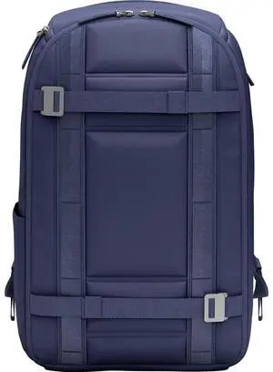Db Journey Ramverk Backpack - Durable Travel Backpack with Laptop Compartment & Pockets for Work, Luggage with Roller Bag Hook Up System, 26L - Blue Hour