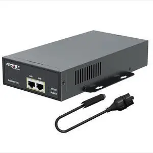 Starlink Gen 2 PoE Injector Gigabit, 3 in 1 Starlink Ethernet Adapter Gen 2 with 6KV (10/700us) Surge Protection, 100-240Vac Input & 150W 55V Output for Starlink V2