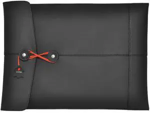 CIVILIAN PadManila Leather Sleeve: fits iPad Mini, iPad 10.9-11" & Most Tablets 9.7-11" - Black