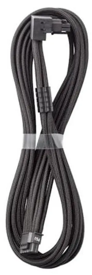 CableMod Universal Pro ModFlex Sleeved 12V-2x6 12VHPWR 90deg StealthSense Direct PCIe Cable (Variant B, Black)