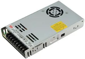 Mean Well LRS-350-12 350W Single Output Switching Power Supply 12V 29A, 90-132/180-264VAC Input, Industrial Grade, UL Certified, for Automation, Control Systems
