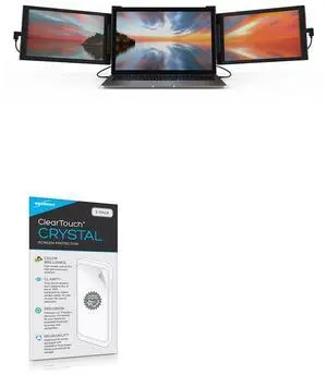 BoxWave Screen Protector Compatible with Xebec Tri-Screen - ClearTouch Crystal (2-Pack), HD Film Skin - Shields from Scratches BoxWave Screen Protector Compatible with Xebec Tri-Screen - ClearTouch Crystal (2-Pack), HD Film Skin - Shields from Scratches