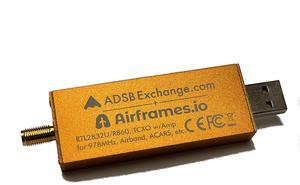 ADSBexchange.com Orange R860 RTL2832U, 0.5 PPM TCXO SDR w/Amp