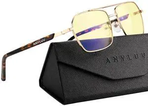 ANYLUV Blue Light Glasses Men/Women, Blue Light Blocking Glasses, Computer Screen Blocker Eyes Protection Glasses