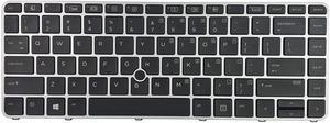 BestParts US Layout Laptop Keyboard Backlit Replacement for HP EliteBook 840 G3 840 G4 745 G3 G4 Fit P/N 901042-001 919877-001 903008-001 836308-001 6037B0126901