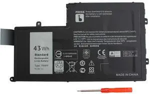 TRHFF P39F P49G Notebook Battery for Dell Inspiron 14 15 5000 15-5547 5547 5548 5545 5542 5447 5445 5448 DFVYN P39F 58DP4 VVMKC Latitude 14 3450 15 3550 0PD19 1V2F6 1WWHW 5MD4V P51G Laptop