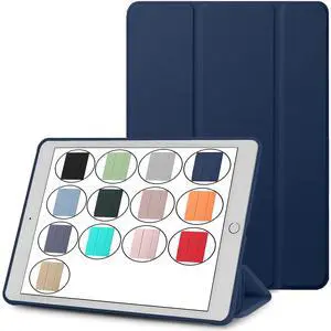 DuraSafe Cases for iPad Air 2nd Gen 2014 9.7 inch Case A1566 MGLW2LL/A MGL12LL/A MH0W2LL/A A1567 MGKM2LL/A MH182LL/A MGKL2LL/A MGTY2LL/A MH1J2LL/A MGTX2LL/A MH2V2LL/A MH2W2LL/A MH2U2LL/A - Indigo