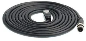 DRRI M12 4pin D-Code Male to RJ45 Ethernet Connector CAT6 Shielded Cable for Profinet & Ethernet/IP Networks